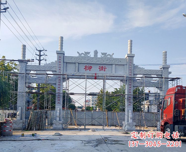烟台牌坊铜锻雕塑,让您的空间绽放光彩