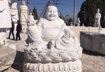 烟台大肚弥勒佛石雕