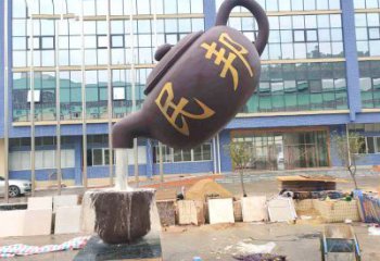 烟台精美大型天壶流水喷泉雕塑