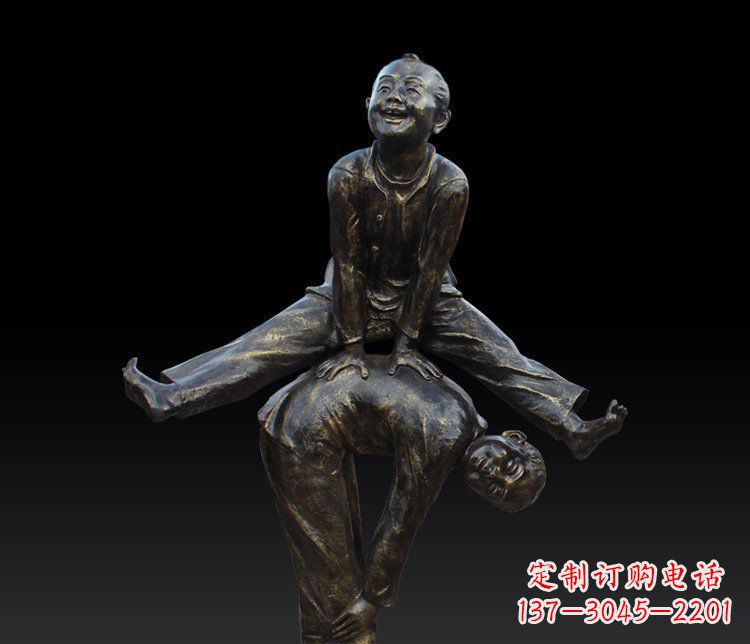 烟台儿童友善的山羊雕塑