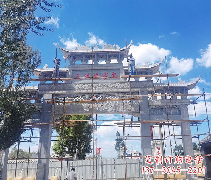烟台牌坊雕塑品质精湛、精致耐看
