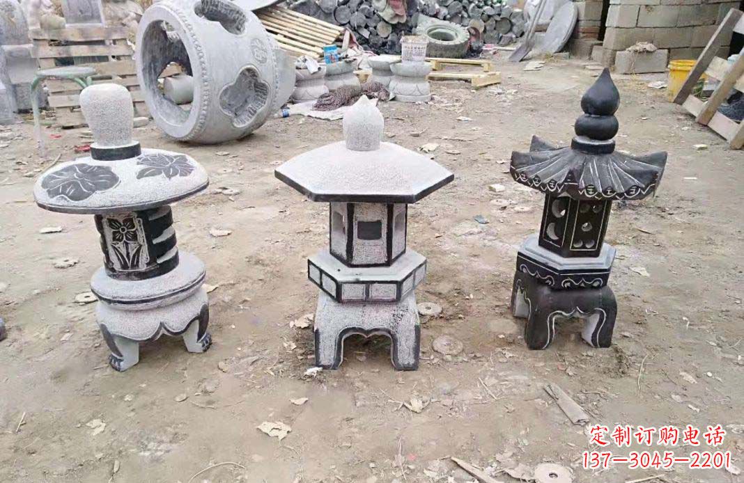 烟台仿古石灯雕塑