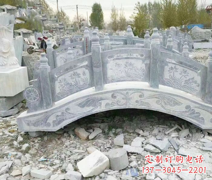 烟台仿古石拱桥雕塑