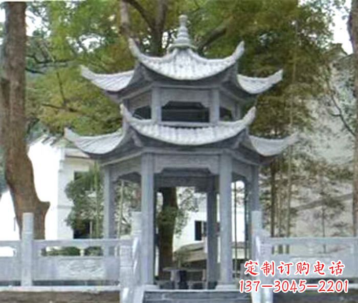 烟台中领雕塑凉亭石雕——传承古典精髓,融情于雕塑之中