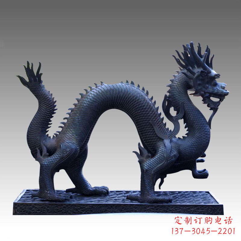 烟台仿古做旧神龙铜雕