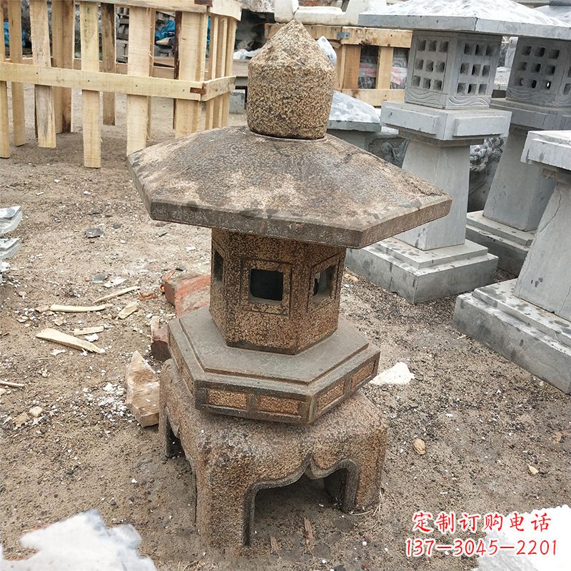 烟台仿古做旧石灯笼