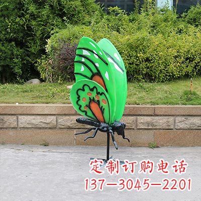 烟台仿真蝴蝶_大号蓝色款116x75x160 (2)