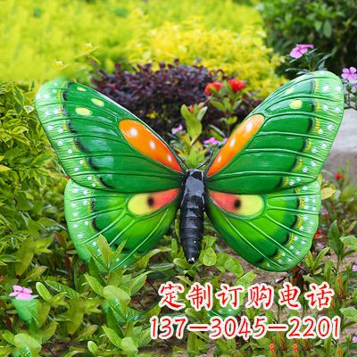 烟台仿真蝴蝶_绿色款35x65x42