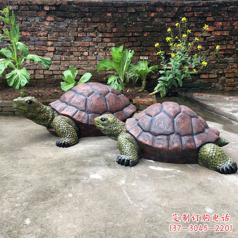 烟台精致细腻的乌龟雕塑