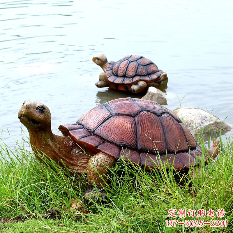 烟台精美乌龟雕塑,点亮您的池塘水景
