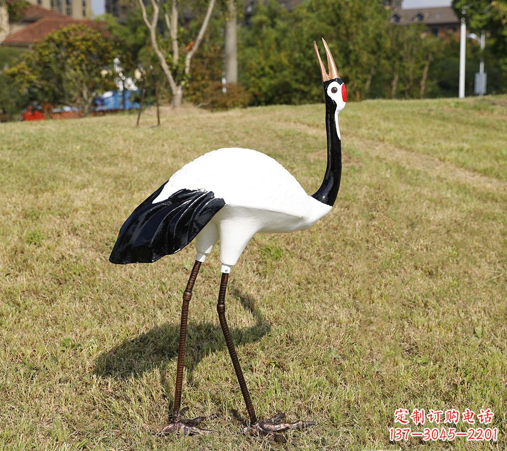烟台仿真仙鹤雕塑