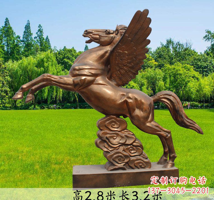烟台飞马铜雕222
