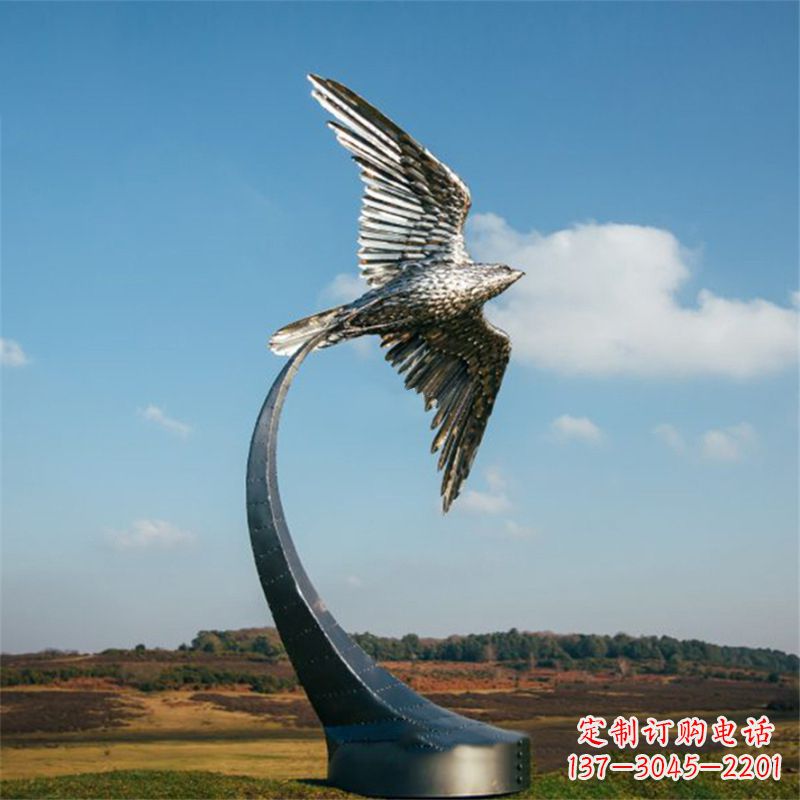 烟台不锈钢老鹰雕塑