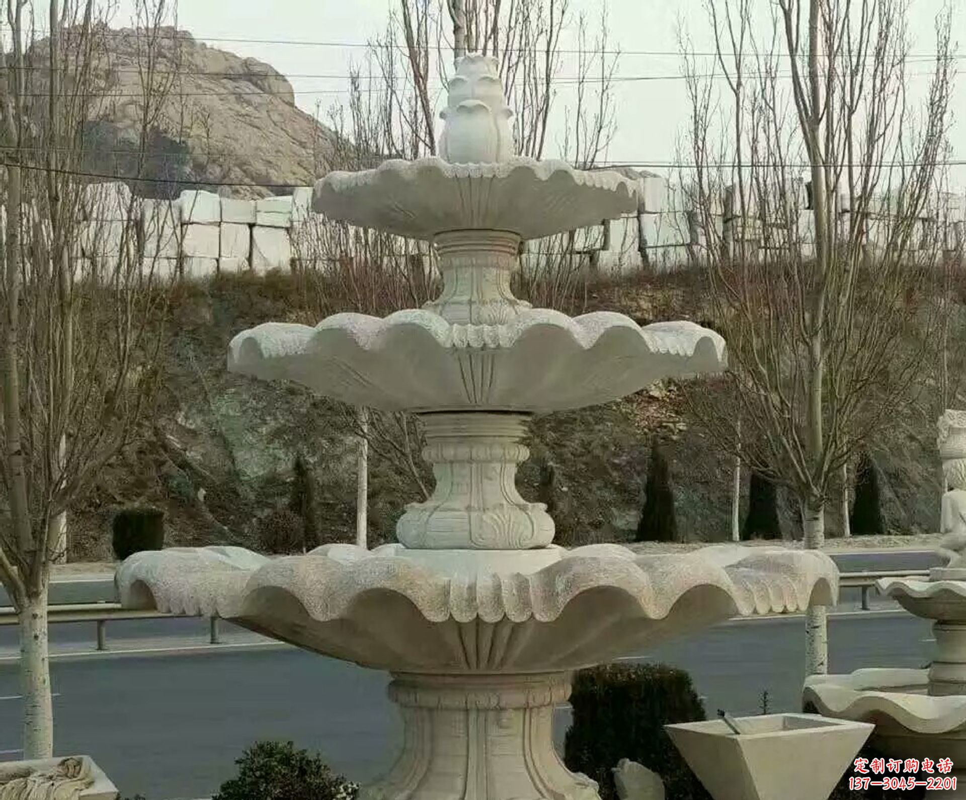 烟台风水球假山