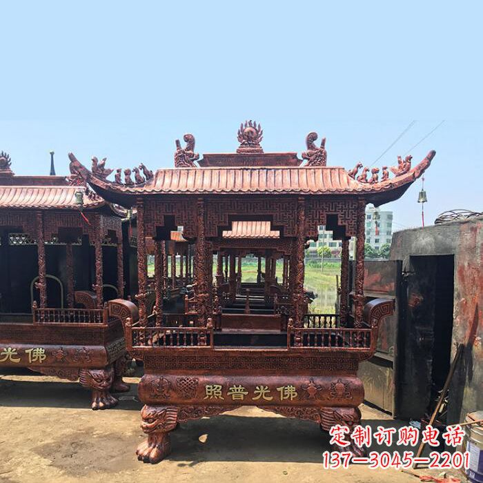 烟台佛光普照香炉雕塑