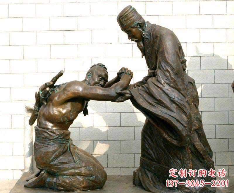 烟台中领雕塑——传承古代文化的名人铜雕
