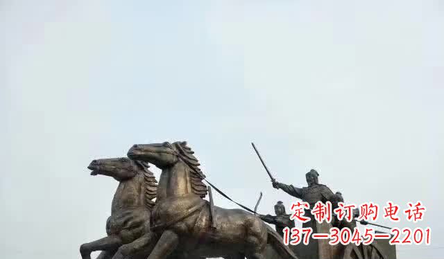 烟台文艺复兴风格马车雕塑