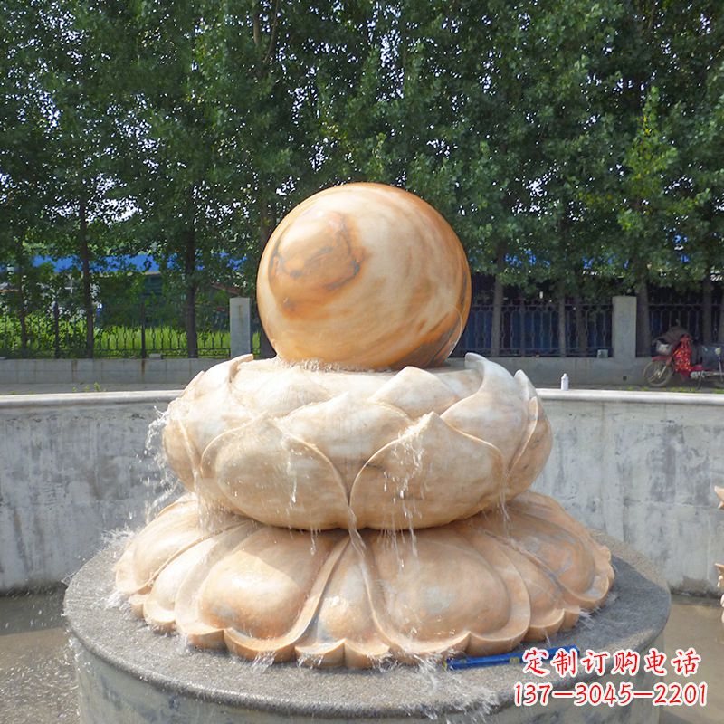 烟台高档石雕风水球