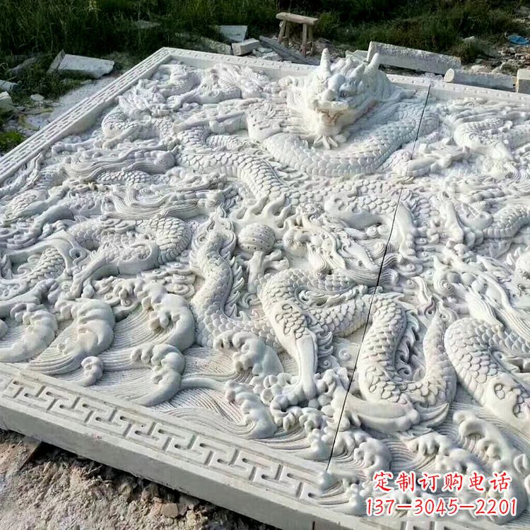 烟台高浮雕龙纹建筑浮雕