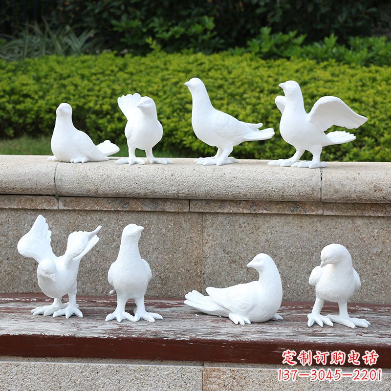 烟台精美鸽子铜雕