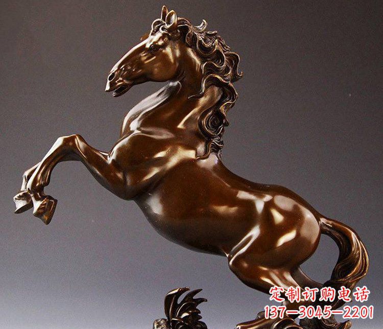 烟台公司招财马动物铜雕塑