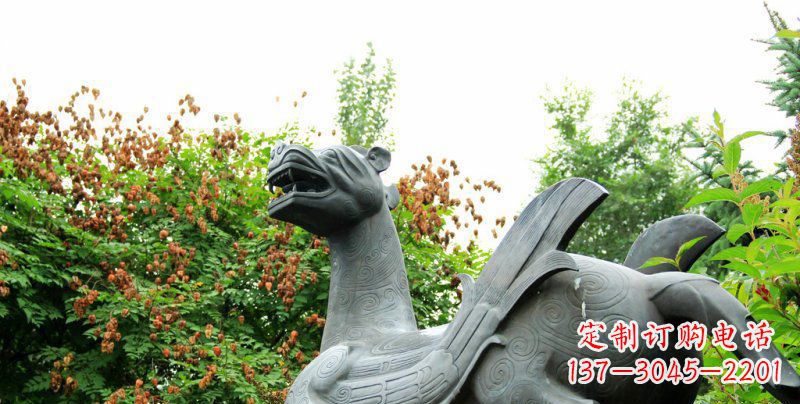 烟台狴犴景观铜雕塑 尊贵品质