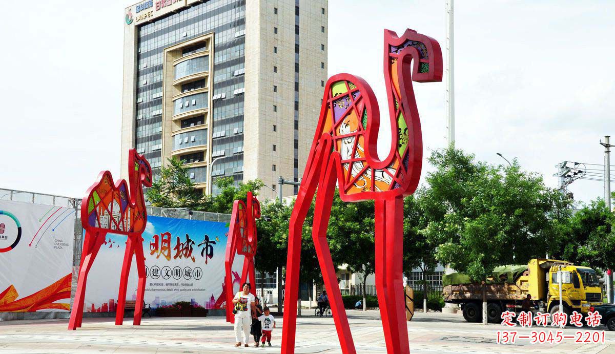 烟台欣赏经典之美,拥有完美的高端骆驼雕塑