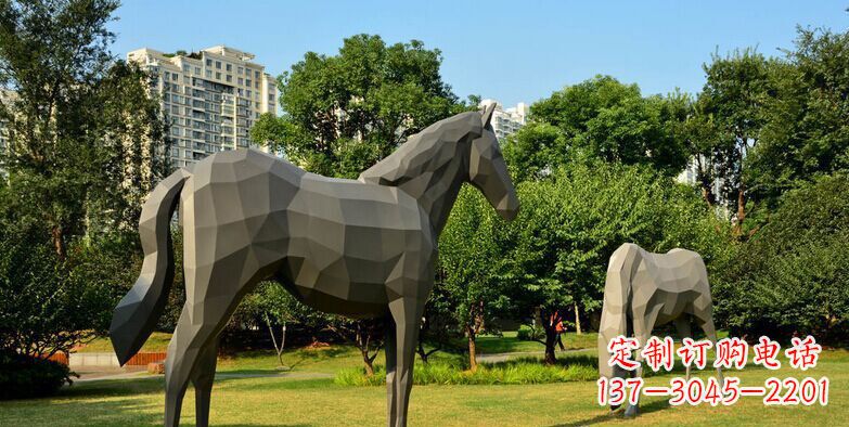 烟台产品名称不锈钢动物抽象雕塑