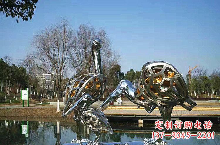 烟台手工制作的可爱丹顶鹤雕塑