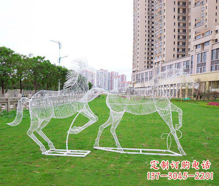 烟台不锈钢马雕塑