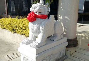 烟台优雅的独角兽雕塑