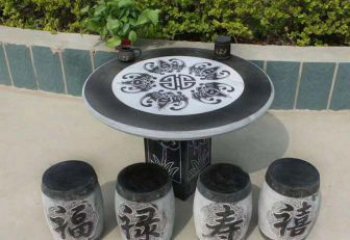 烟台传统工艺福禄寿喜雕塑