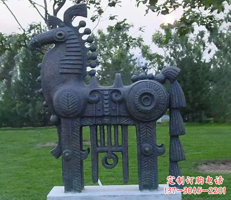 烟台高品质马铜雕塑