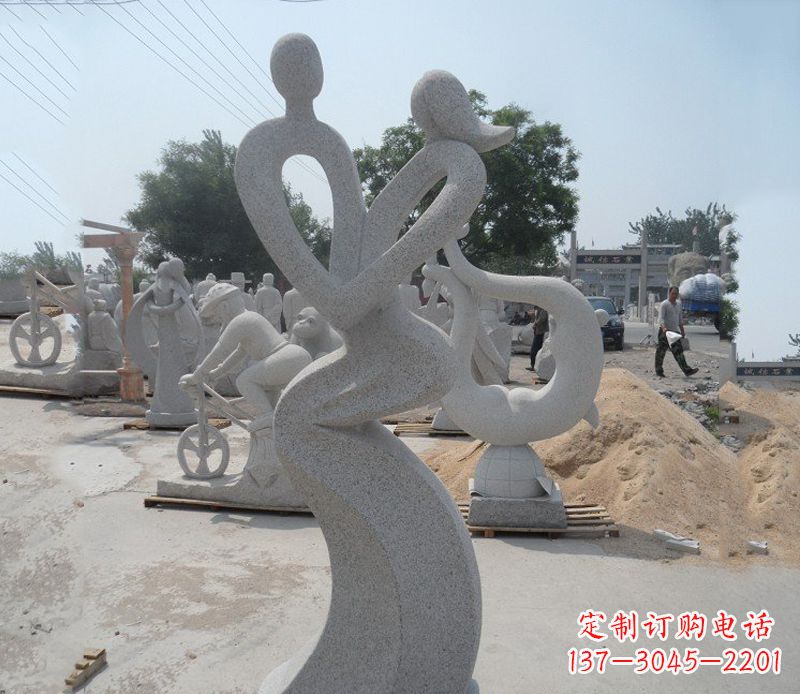 烟台中领雕塑,为您提供特别的情侣石雕