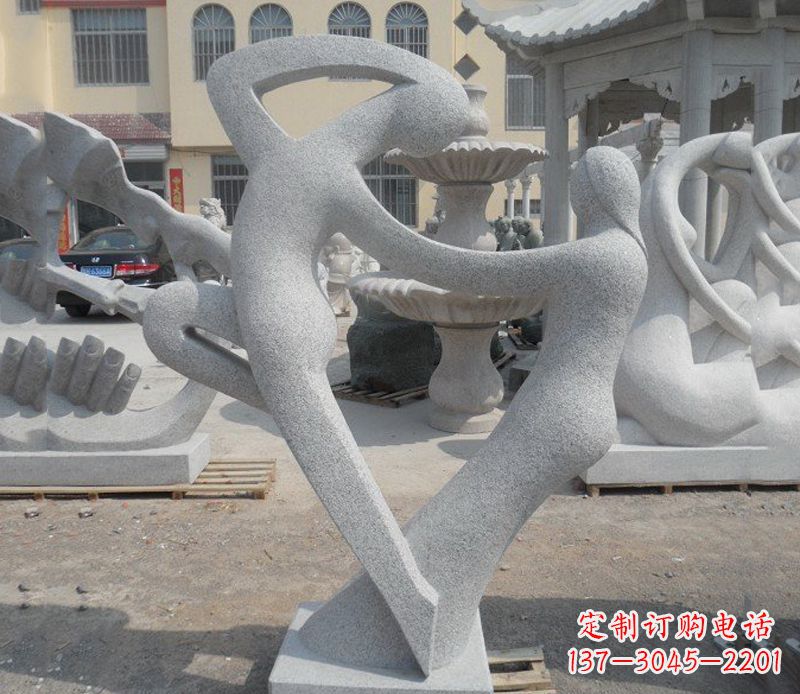 烟台中领雕塑独具匠心的“浪漫幸福·情侣小品雕塑”