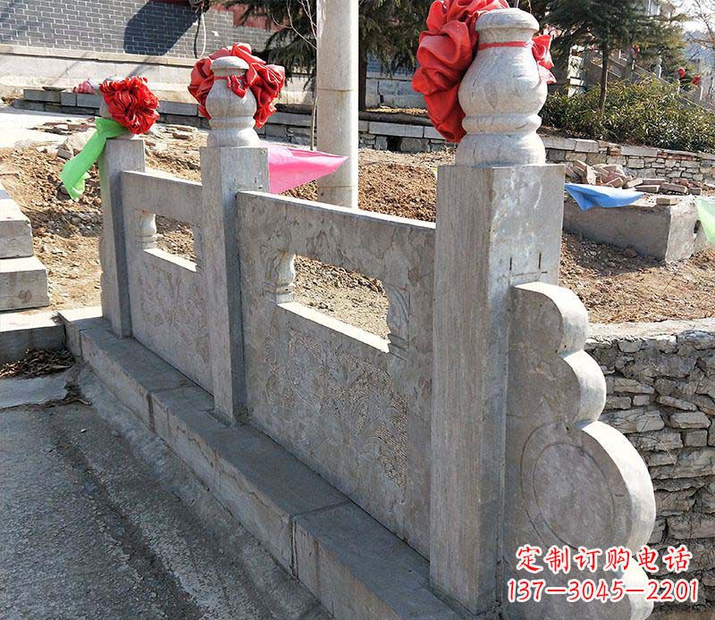 烟台公园定制石栏板雕塑