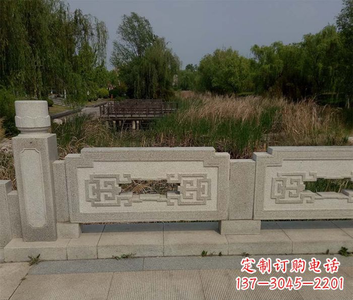烟台优雅大气的公园栏板雕塑