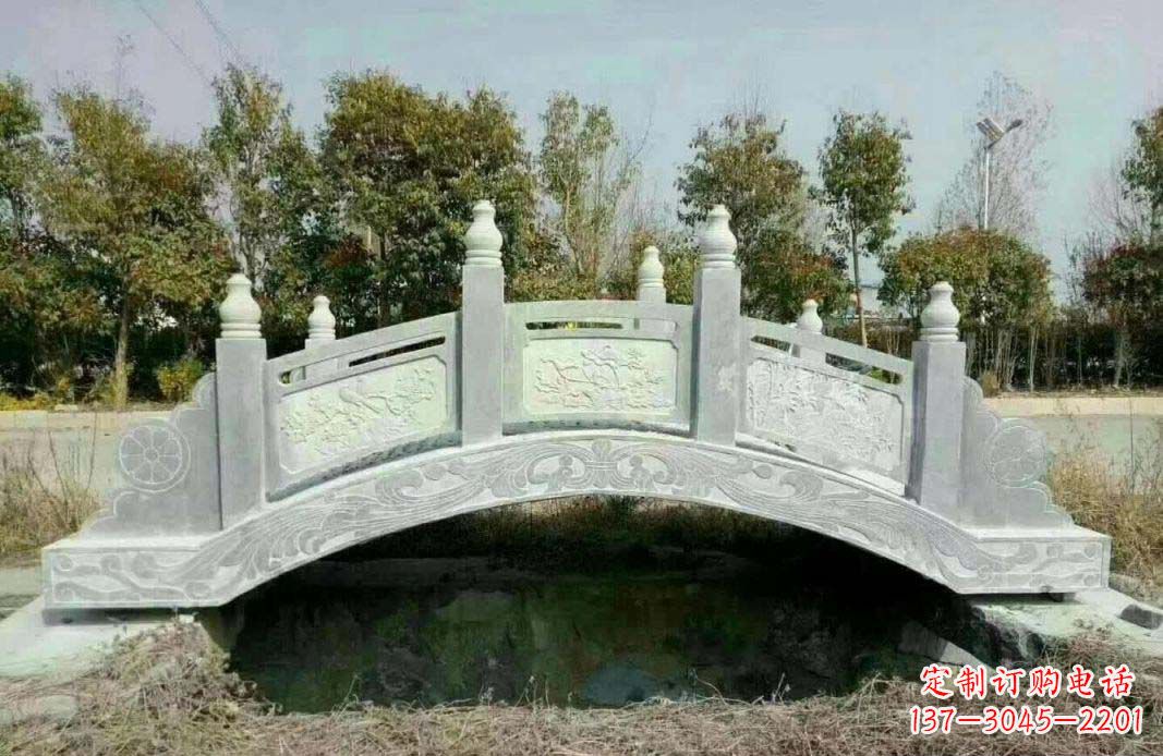 烟台 传承古朴,抒发艺术,精致石桥雕塑