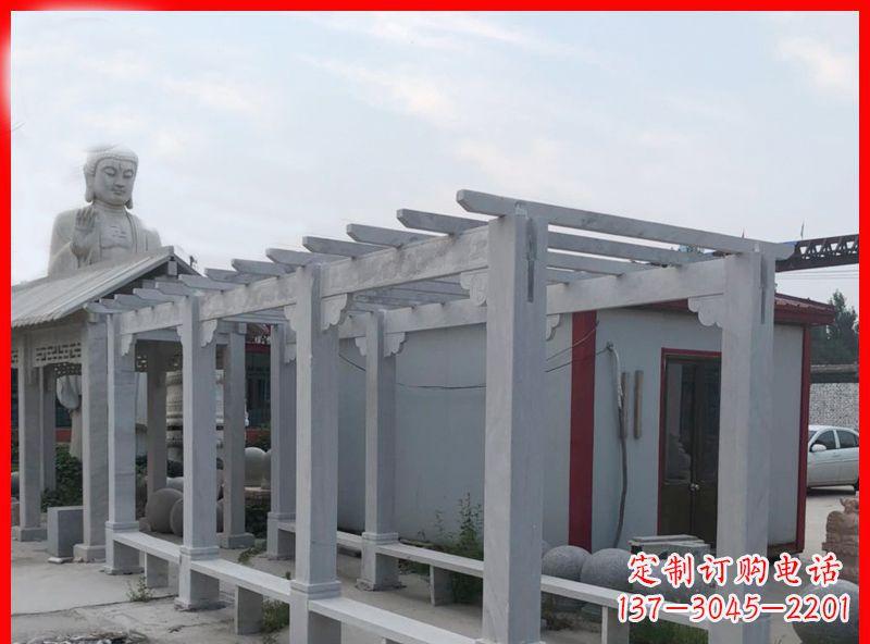 烟台 专业定制公园大理石石雕长廊