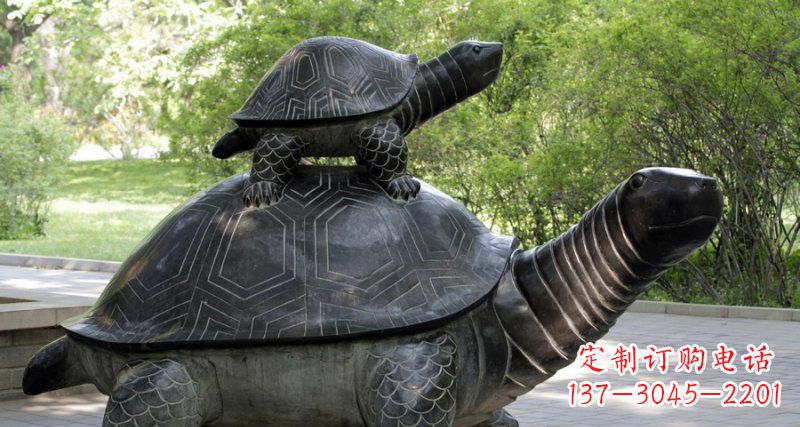 烟台铜质乌龟景观雕塑