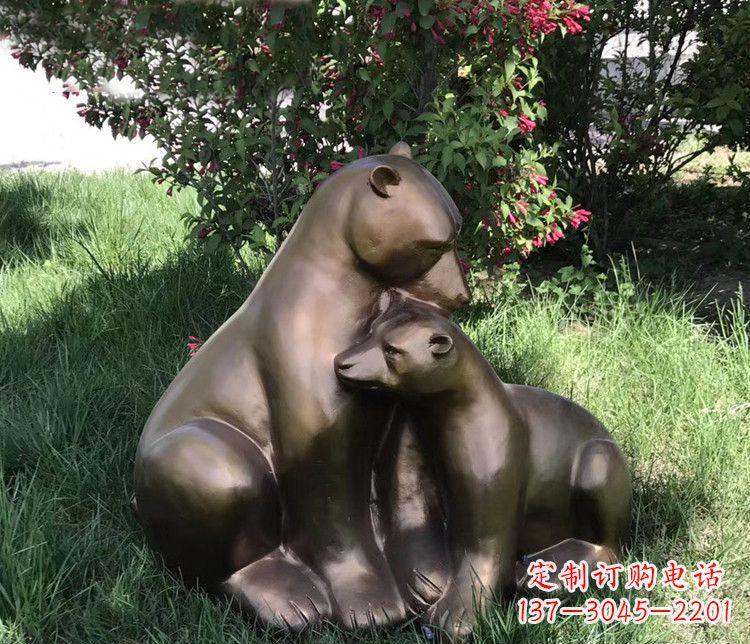 烟台中领雕塑艺术级动物铜雕