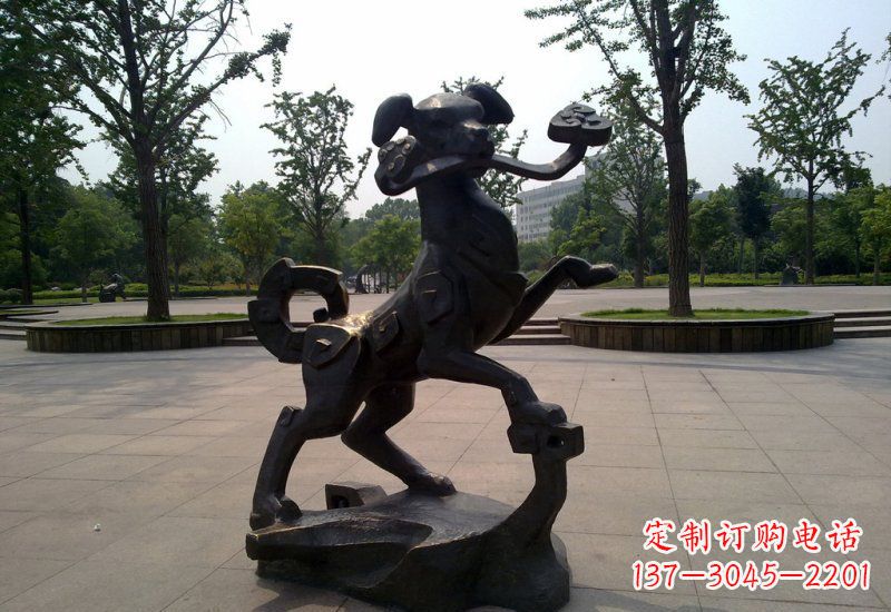 烟台精美动物铜雕