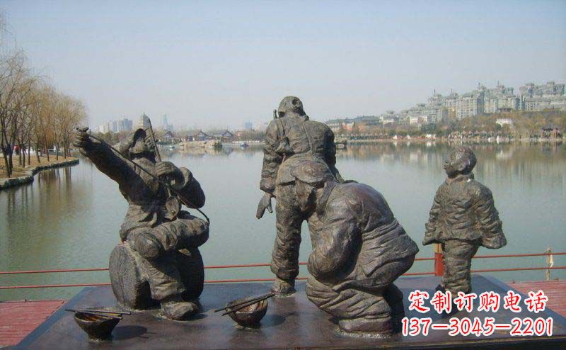 烟台精美中式二胡雕塑