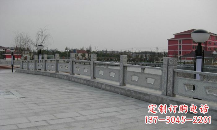 烟台公园仿古石栏板 (2)