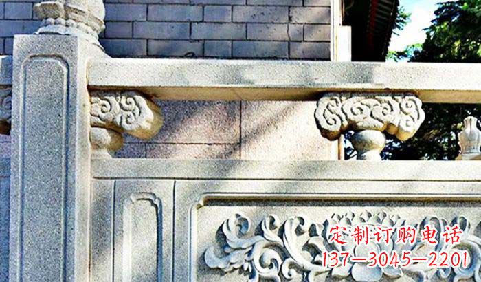 烟台中领雕塑公园仿古石栏板