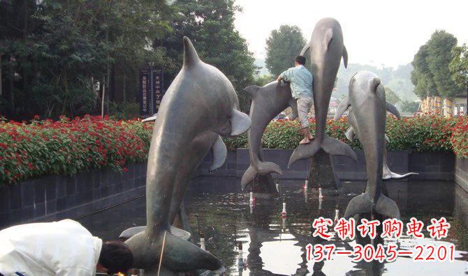 烟台铜雕海豚——传递着海洋之美的艺术作品