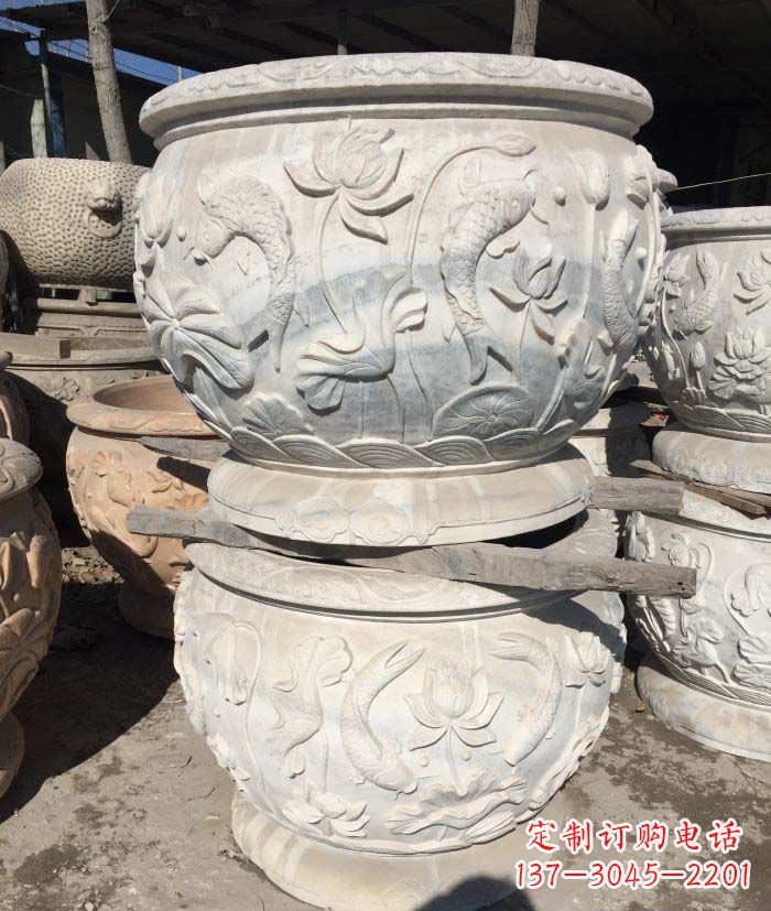 烟台精美荷花雕塑 彰显优雅之美