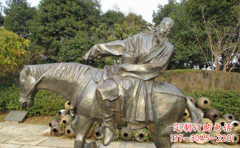烟台动态骑马雕塑