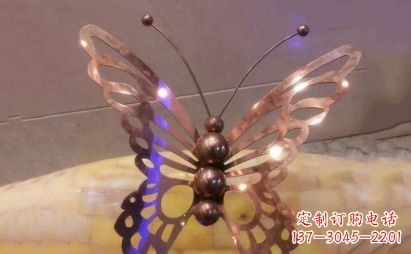 烟台高品质不锈钢蝴蝶雕塑