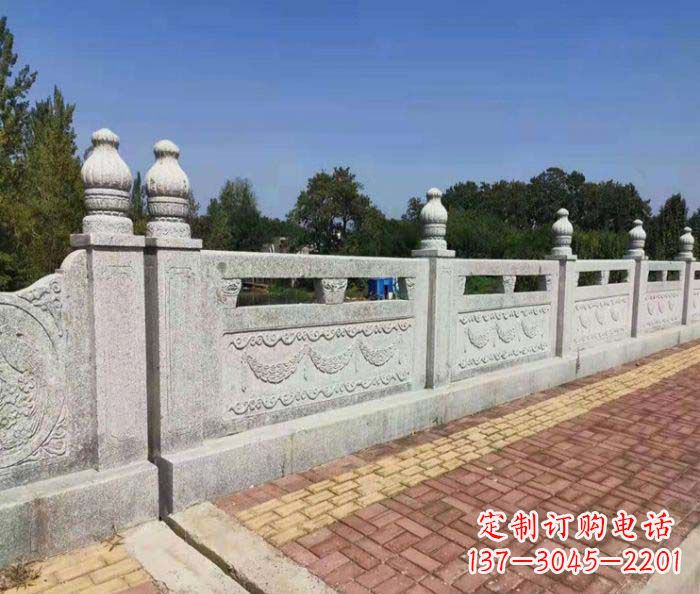烟台公园景观大理石浮雕栏板